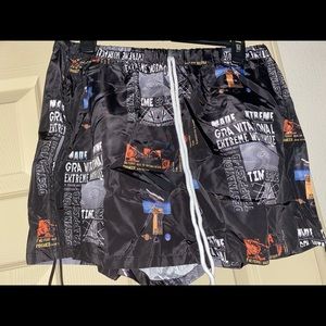 Windbreaker shorts